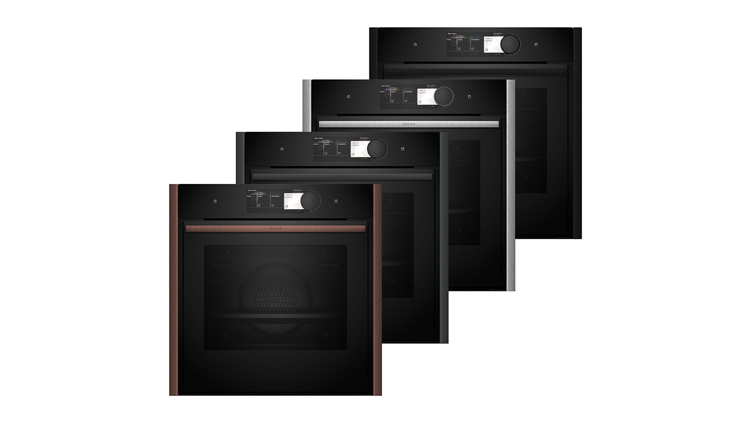 Neff 60cm Smart Built-In Steam Oven with 21 Functions - Flex Design (B69VY7MY0A)