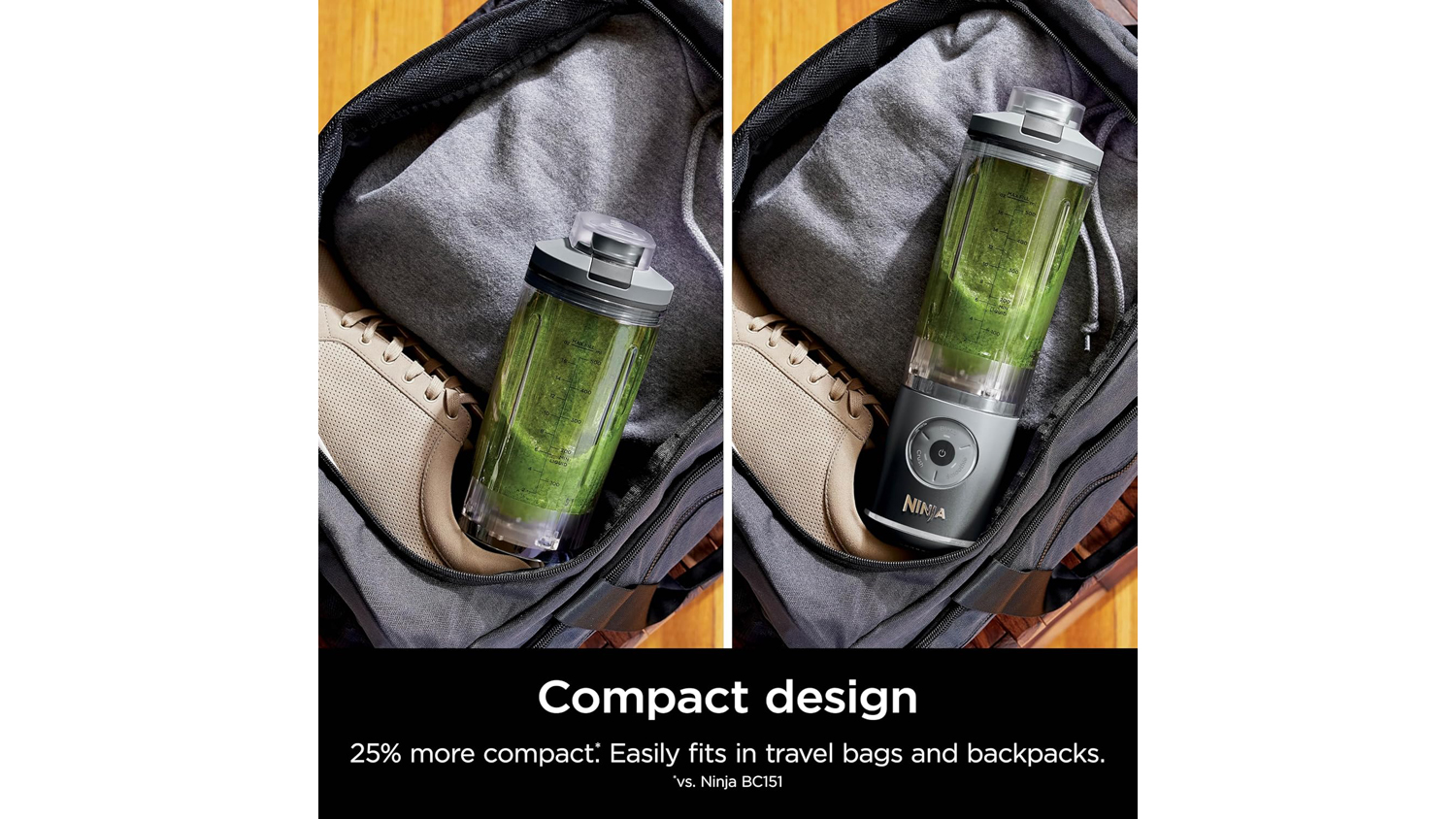 Ninja Blast Max Portable Blender - Cool Grey (BC251GYANZ) | Harvey