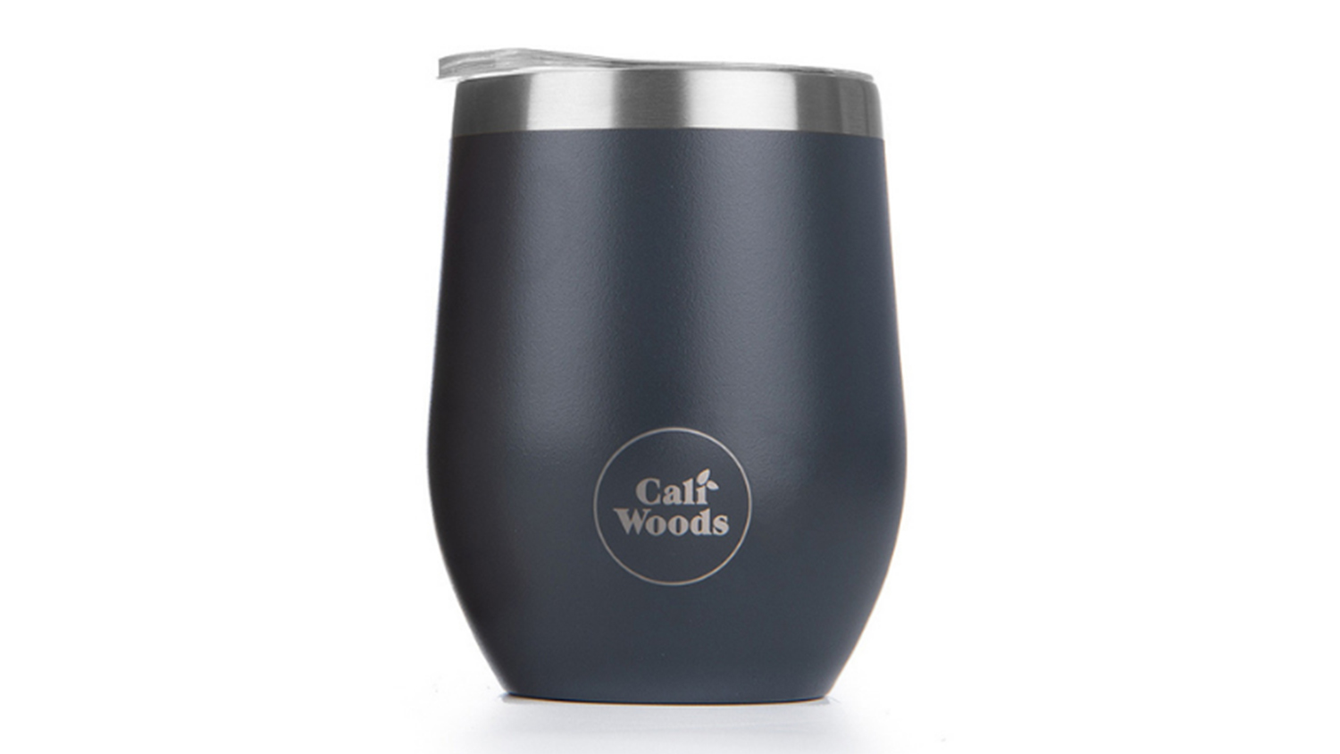 CaliWoods Insulated Travel Coffee Cup 350ml - Charcoal
