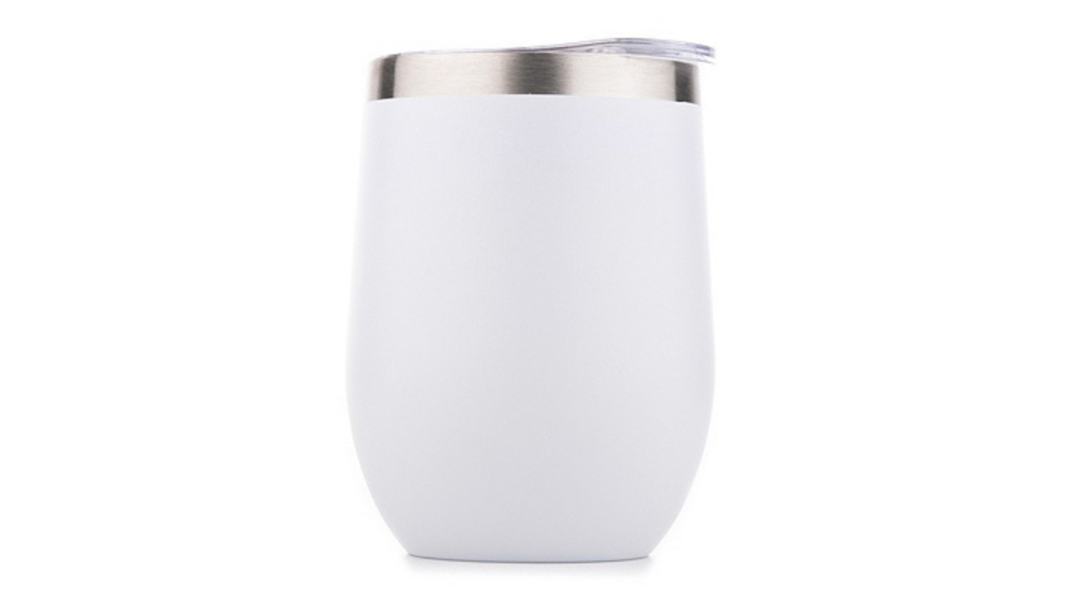 CaliWoods Insulated Travel Coffee Cup 350ml - White
