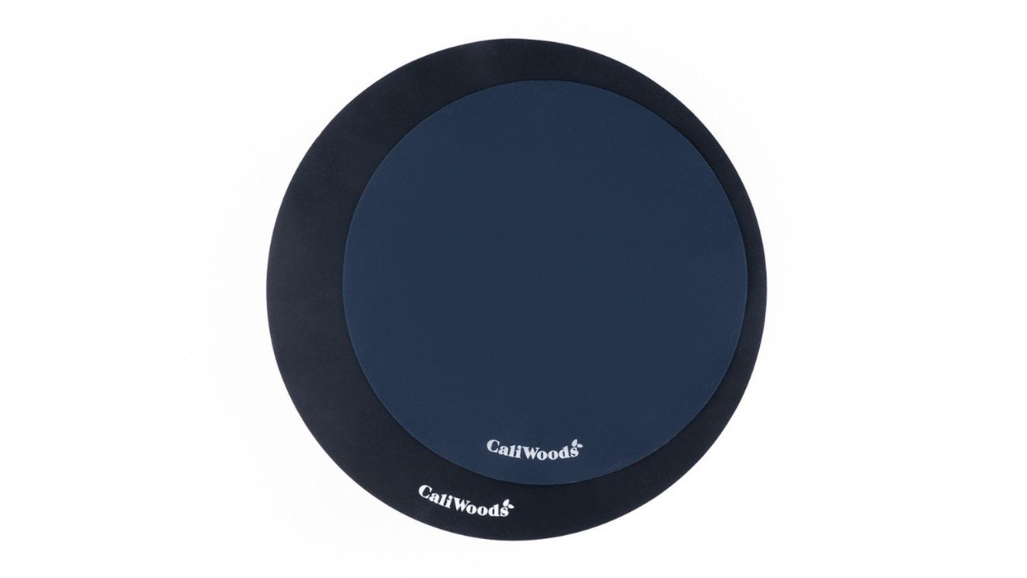CaliWoods Reusable Circular Silicone Baking Mat 2pcs. - Dark Mood
