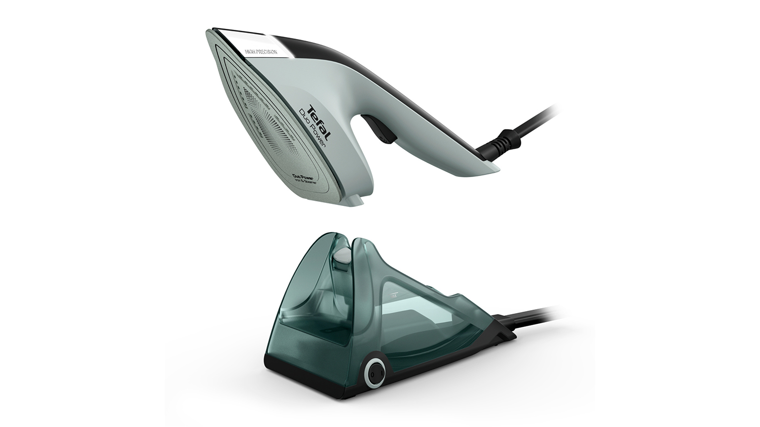 Tefal Duo Power Iron & Steamer - Eucalyptus/Black (JF4031)