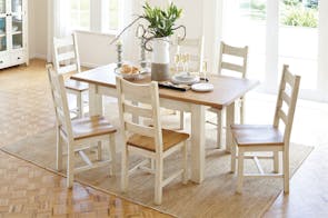 Mansfield 7 Piece Extension Dining Suite by Debonaire Furniture