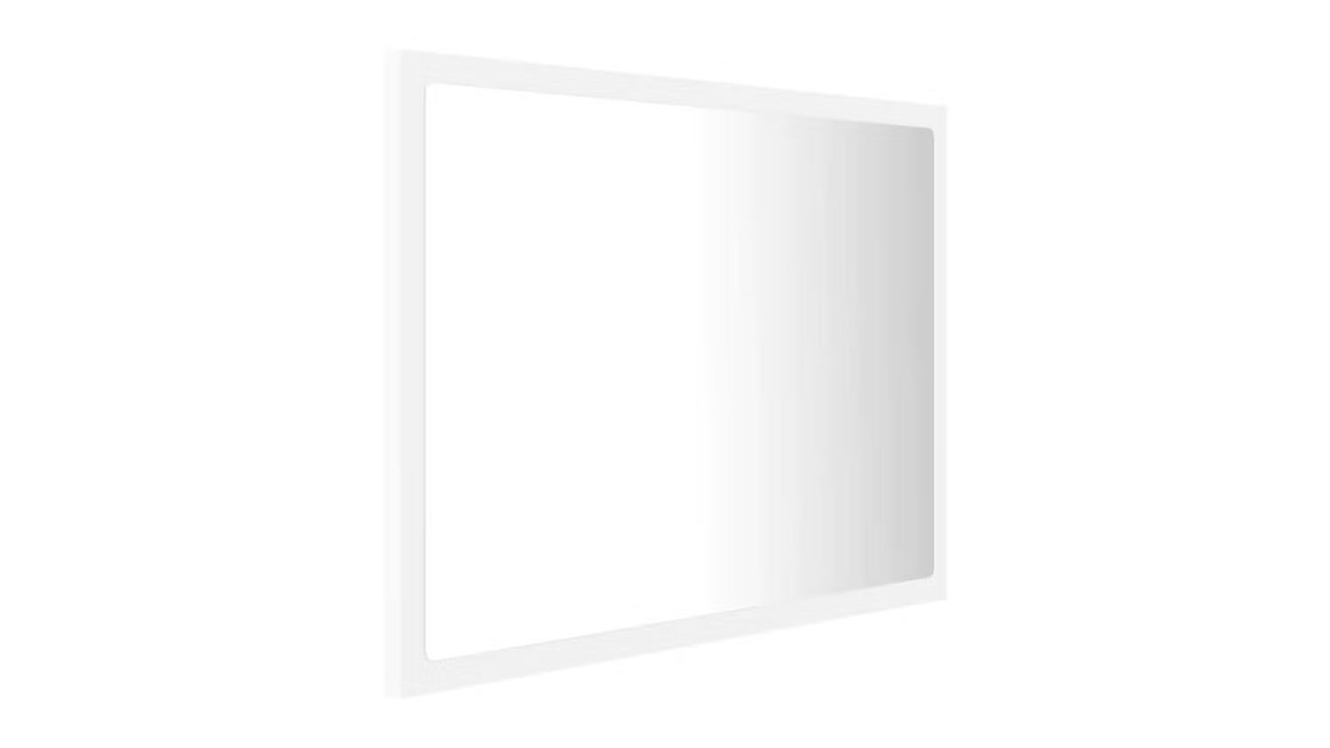 NNEVL LED Backlit Bathroom Mirror 60 x 8.5 x 37cm - White