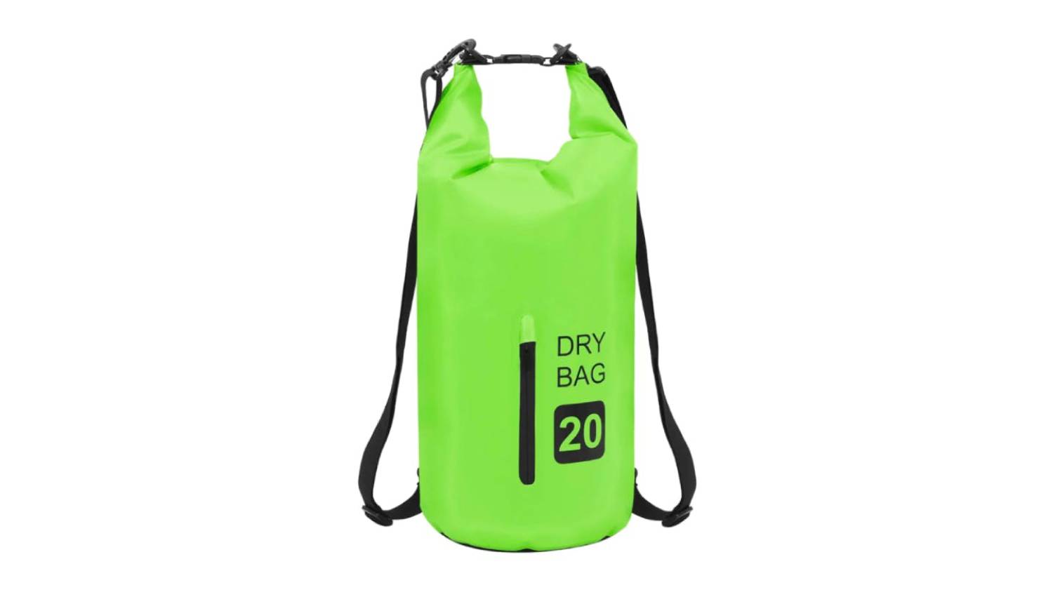 NNEVL PVC Dry Bag with Zipper 20L Green Harvey Norman New Zealand