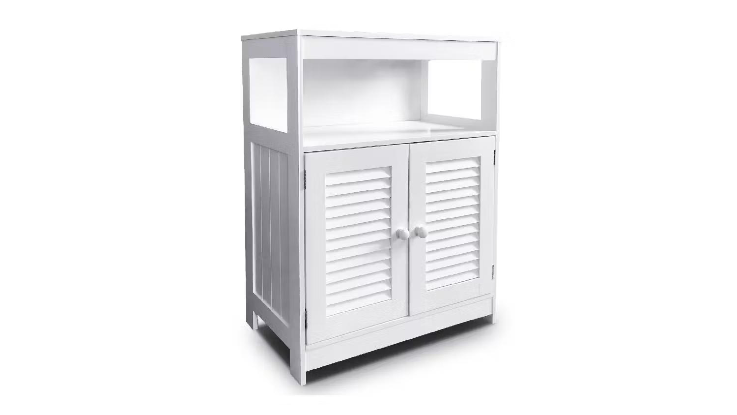 TSB Living Buffet Sideboard w/ Shelf - White