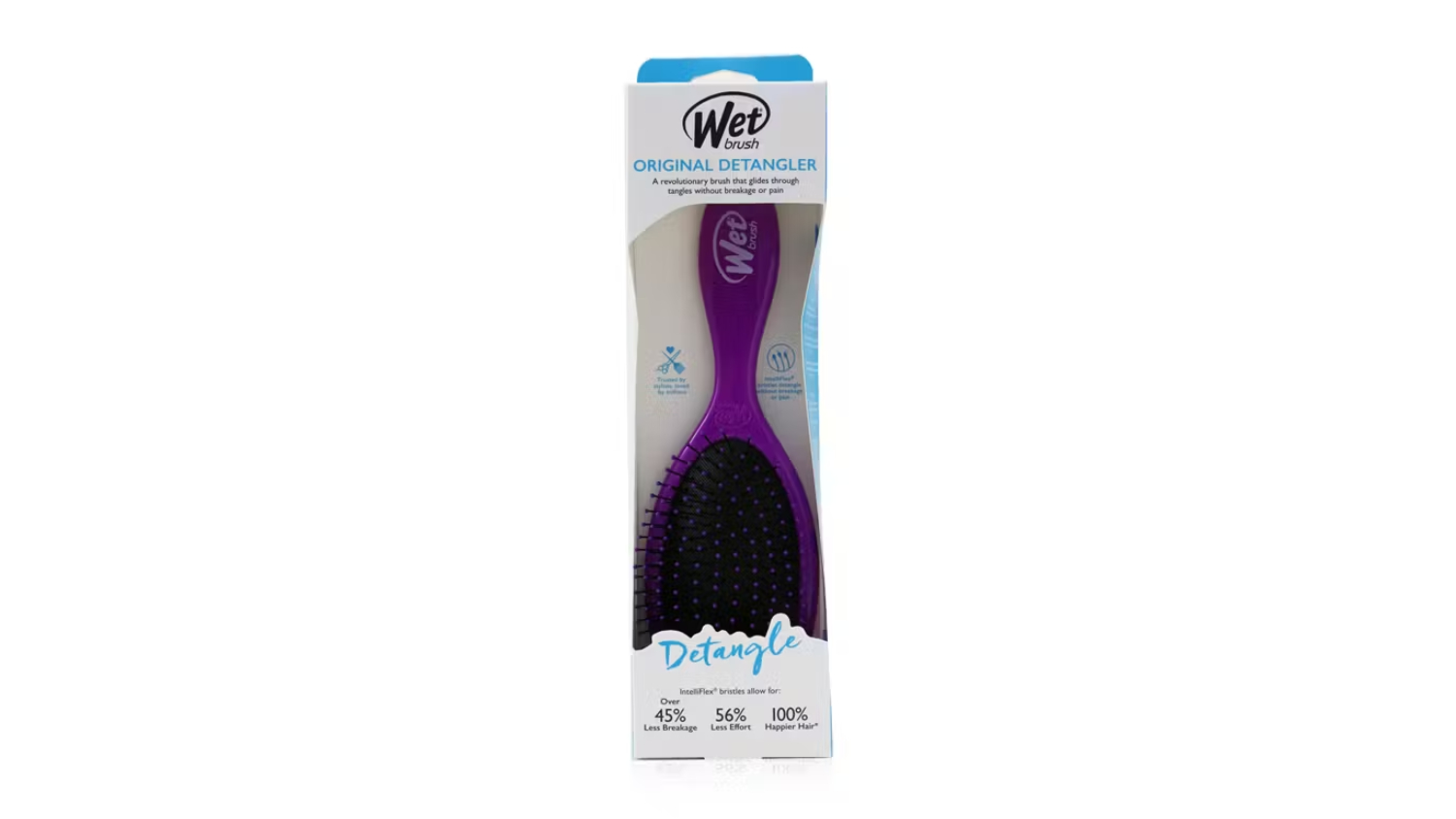 Wet Brush Original Detangler - # Purple - 1pc
