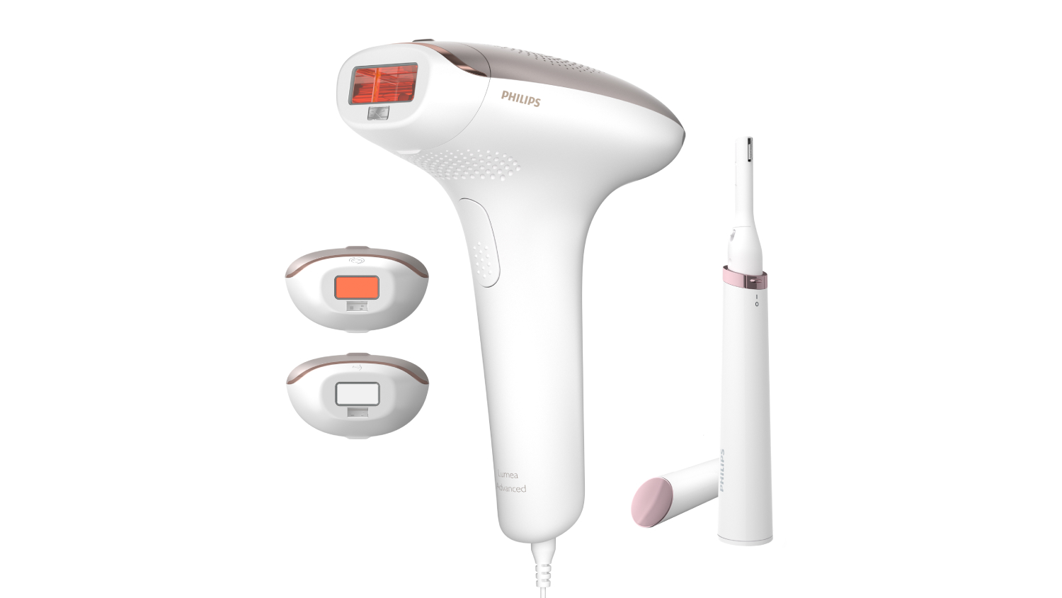 Philips Lumea 7000 Series IPL Hair Removal Device - White/Rose Gold (BRI923/00)