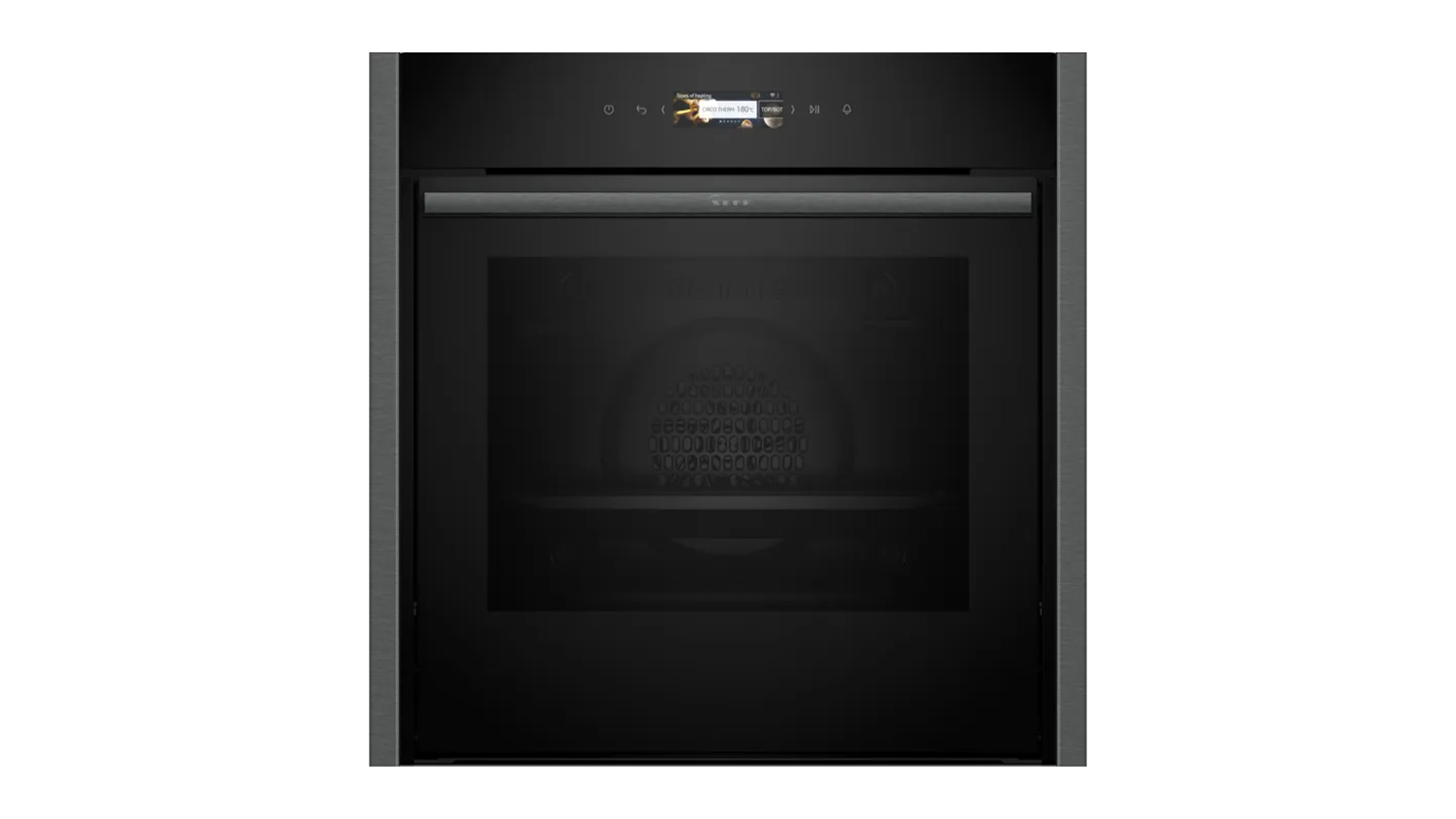 Neff 60cm Smart Built-In Oven with 14 Programs - Graphite Grey (B54CR71G0B)