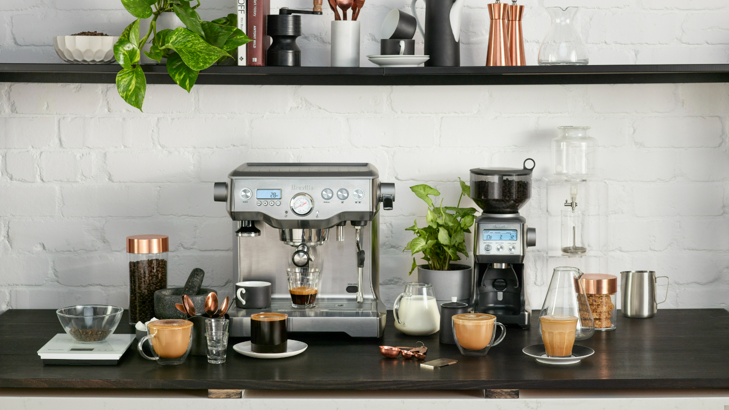 Breville the Dual Boiler Manual Espresso Machine - Brushed Stainless Steel (BES920BSS)