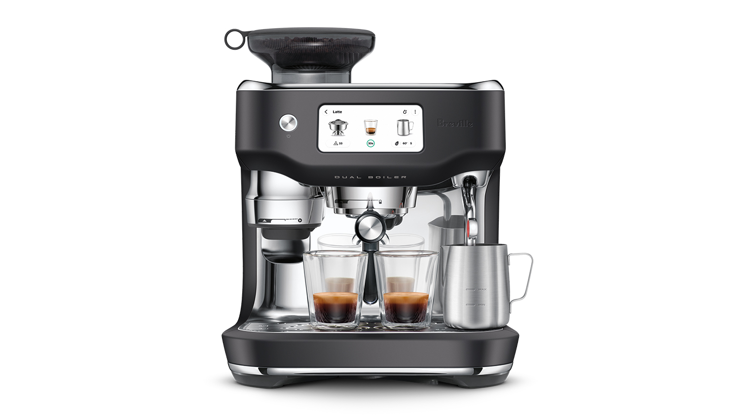 Breville the Oracle Dual Boiler Automatic Espresso Machine - Black Truffle (BES995BTR)