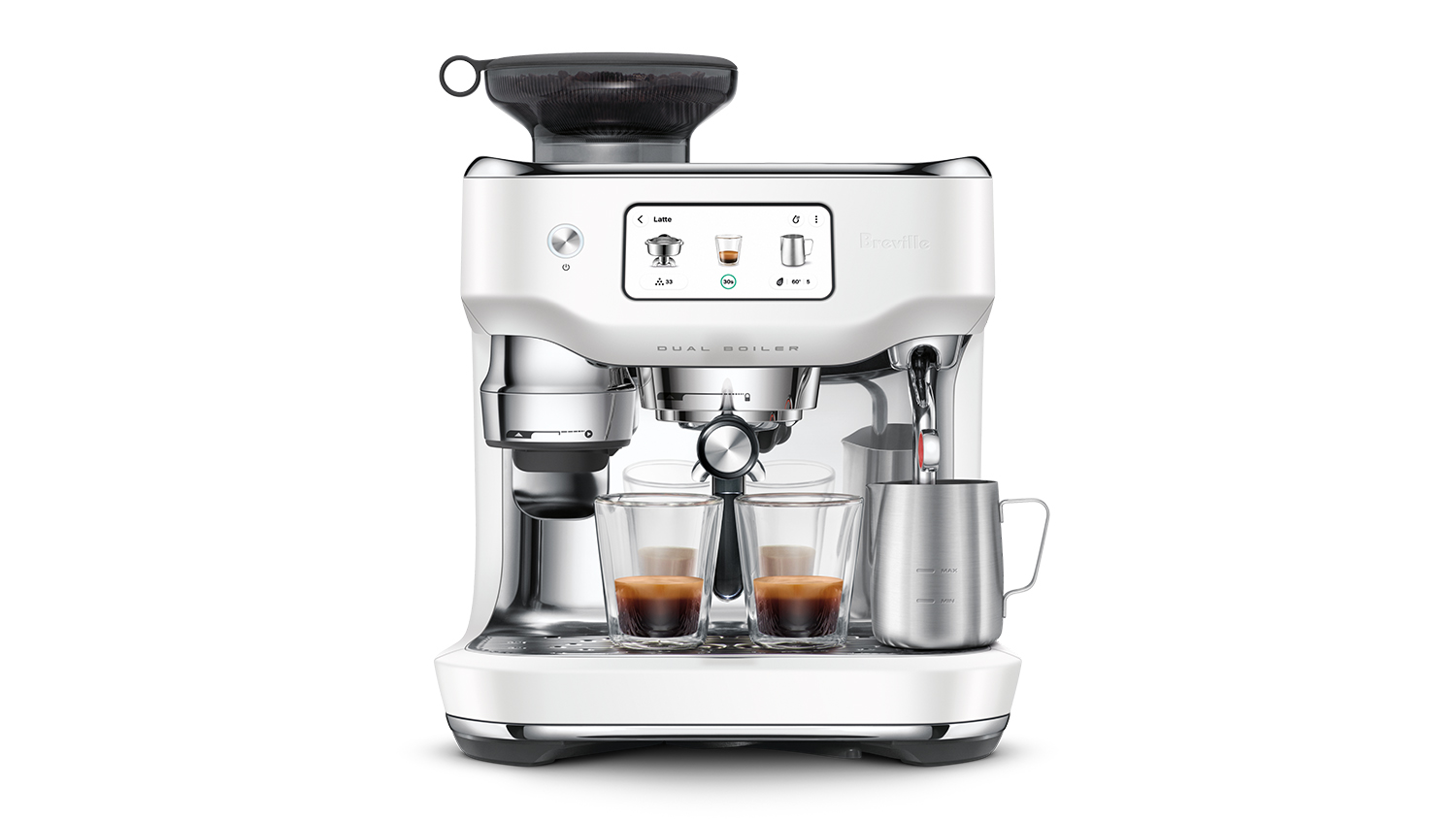 Breville the Oracle Dual Boiler Automatic Espresso Machine - Sea Salt (BES995SST)