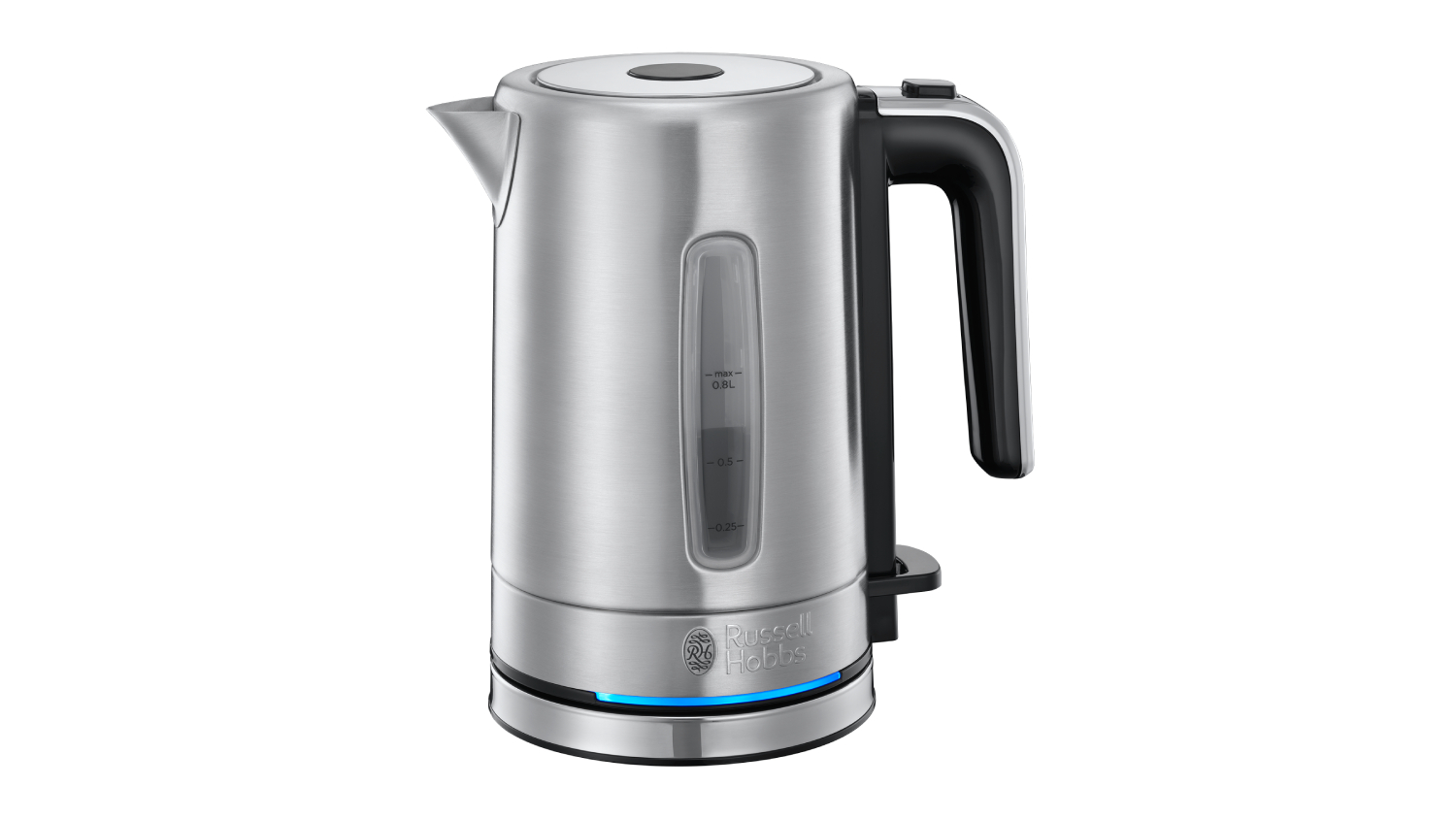 Russell Hobbs Studio Kettle 0.8L Kettle - Brushed Stainless Steel (RHK132)