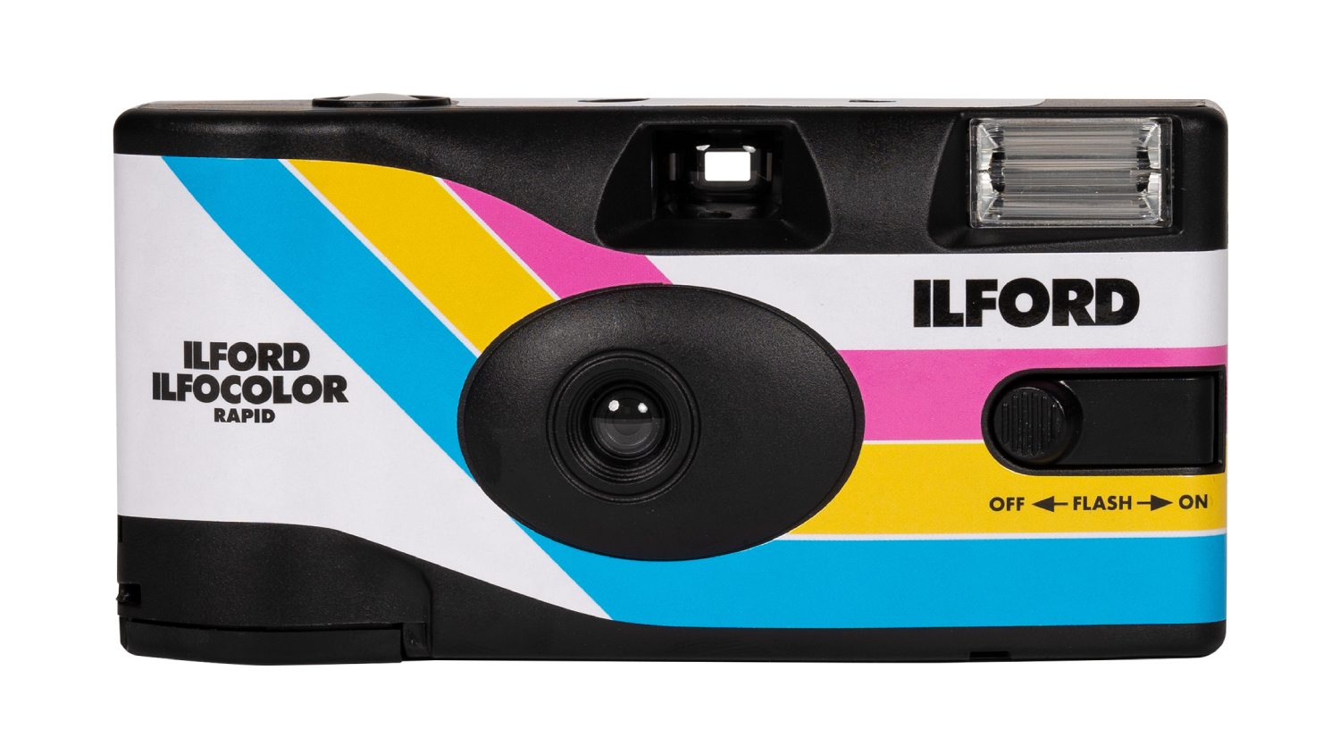 Ilford IlfoColor Retro ISO400 Disposable Film Camera - Black (27 Exposures)