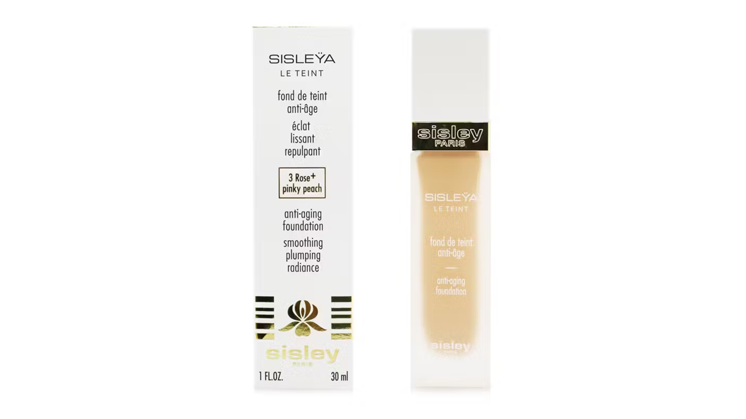 Sisley Sisleya Le Teint Anti Aging Foundation - # 3R+ Pinky Peach - 30ml/1oz