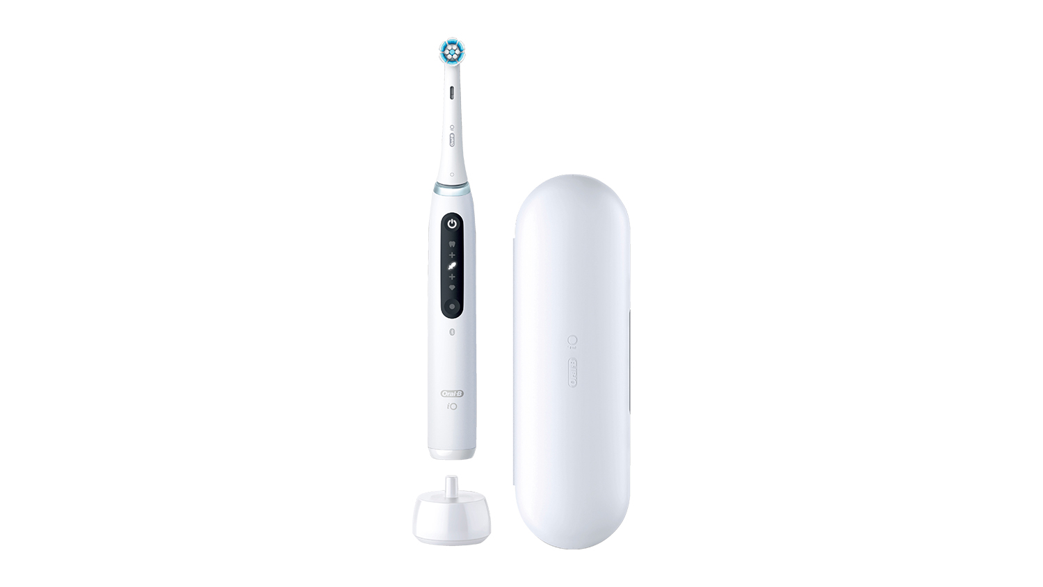 Oral-B iO5 Series 5 Electric Toothbrush with Travel Case & App Support - White (IOS5W)