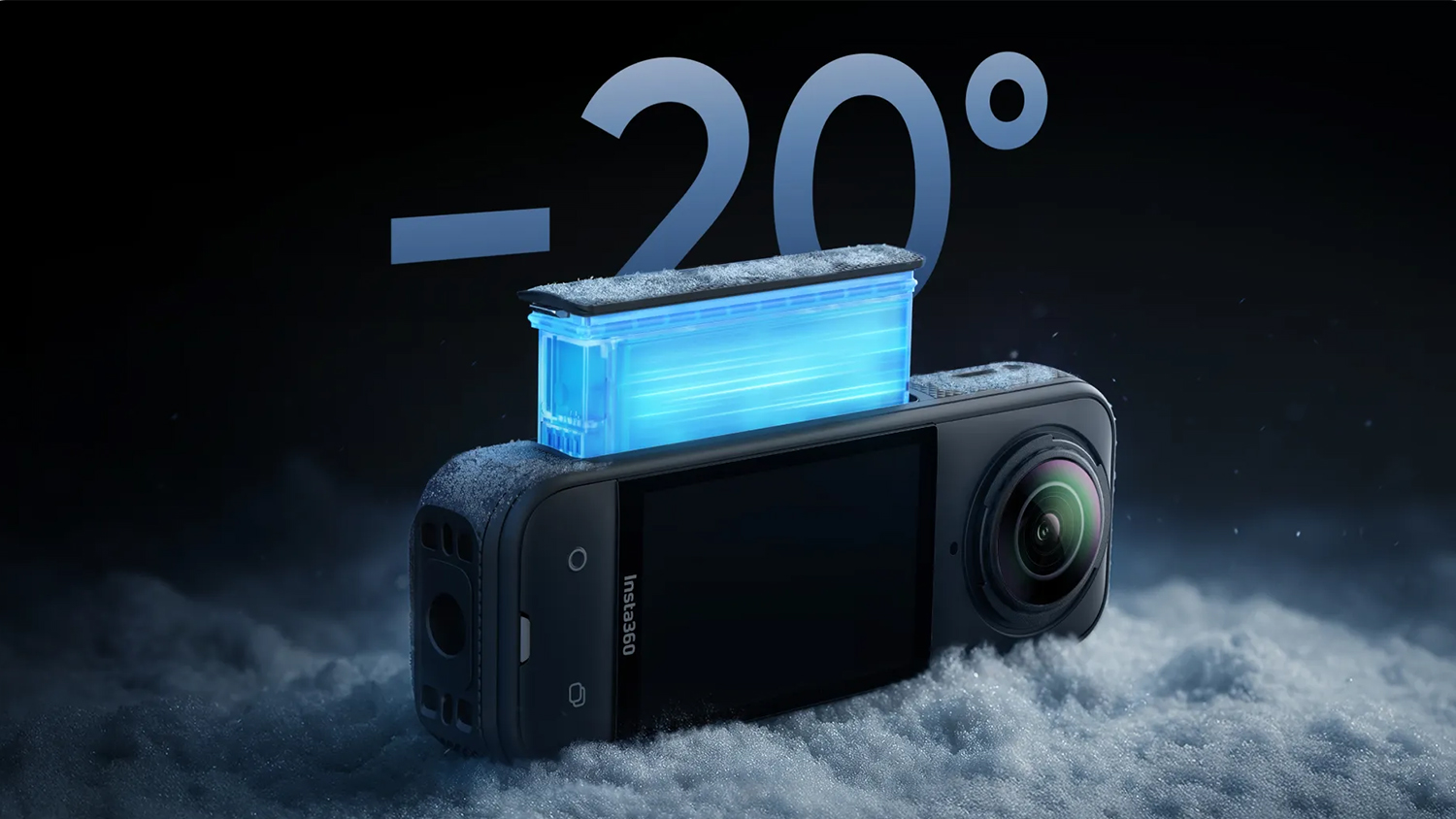 Insta360 X5 Battery for X5 Action Camera - Black