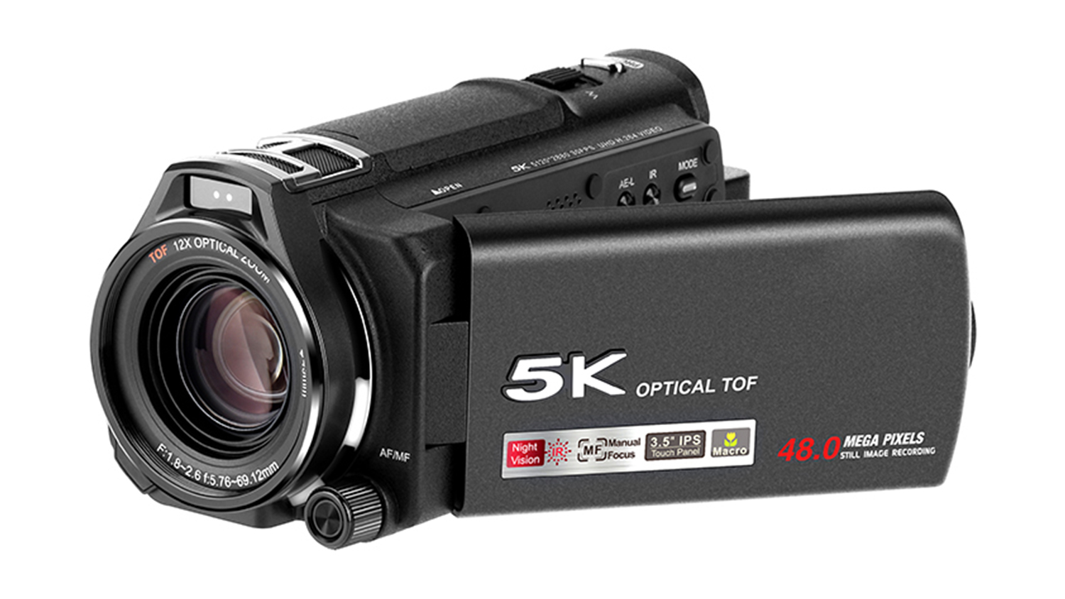 Enkel Vision Elite 5k Video Camera - Black