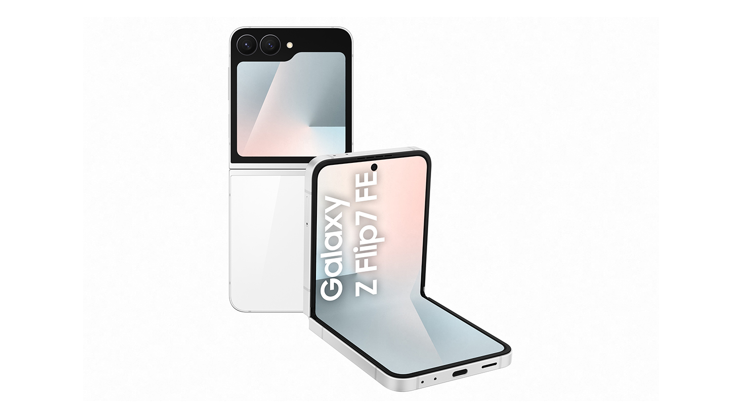 Samsung Galaxy Z Flip7 FE 5G 256GB Smartphone - White (One NZ/Open Network)