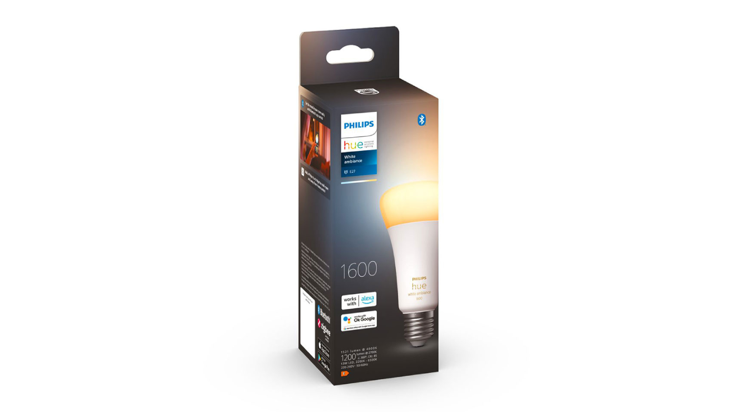Philips Hue A67 E27 Ambient White Smart Bulb