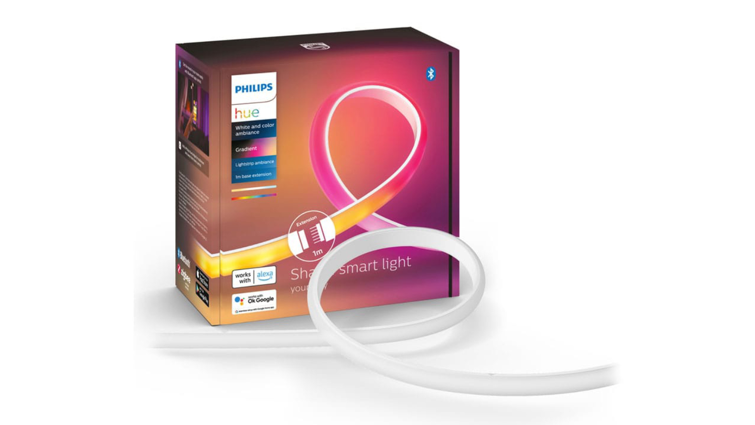Philips Hue Gradient Lightstrip Extension 1m