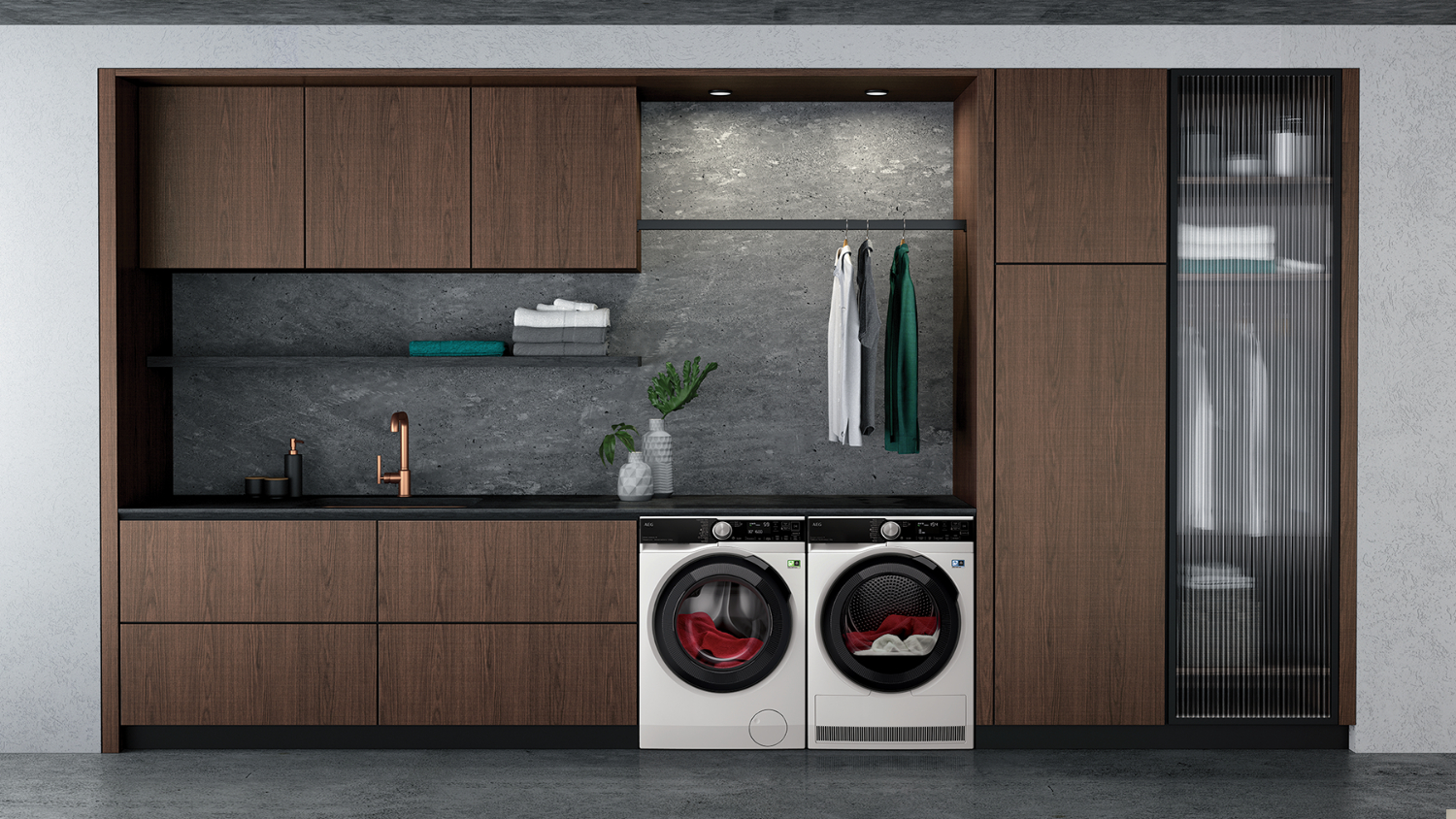 AEG 10kg Front Loading Washing Machine - White (Series 8000/LF8516O8O)