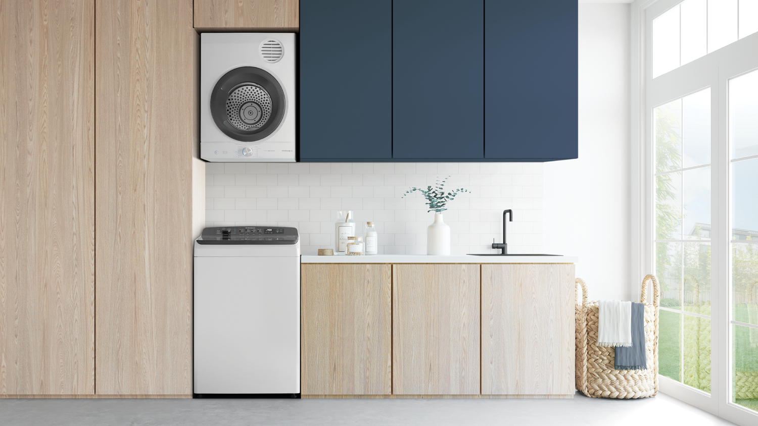 Westinghouse 5.5kg Vented Dryer - White (WDV556N3WB)