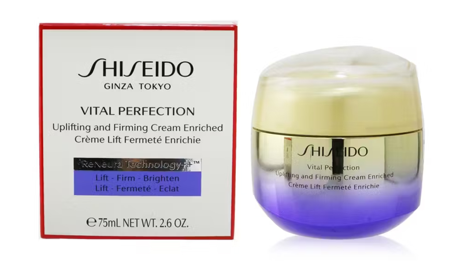 Shiseido Vital Perfection Uplifting and Firming Cream Enriched - 75ml/2.6oz