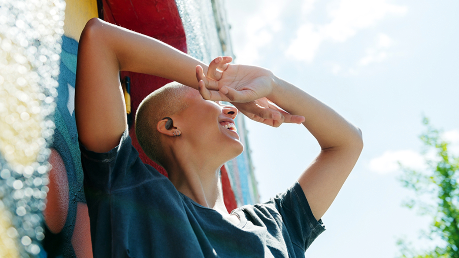 JBL Sense Lite True Wireless Open-Ear Headphones - Black (JBLSENSELITEBLK)