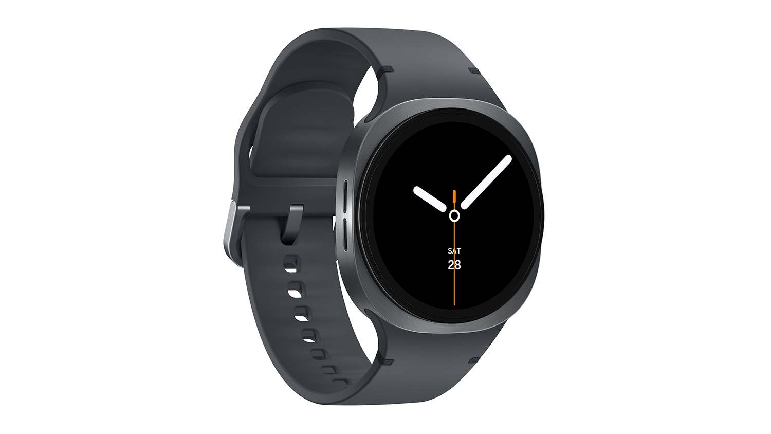 Samsung Galaxy Watch8 Smartwatch - Graphite Case with Graphite Band (40mm Case, Cellular & GPS, Bluetooth)