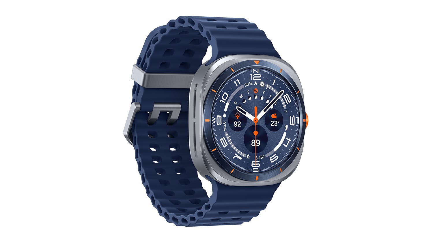 Samsung Galaxy Watch Ultra 2025 Smartwatch Titanium Blue Case