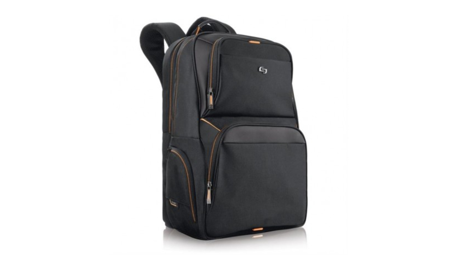 Solo Urban Backpack with Laptop Compartment - Black