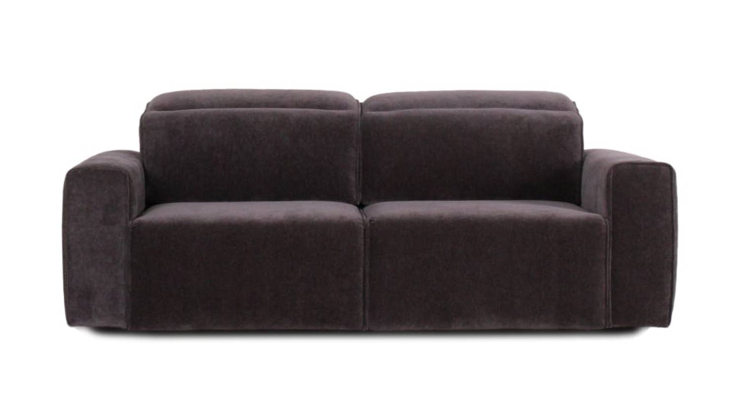 Caden 2 Seater Fabric Sofa with Sliding Seat