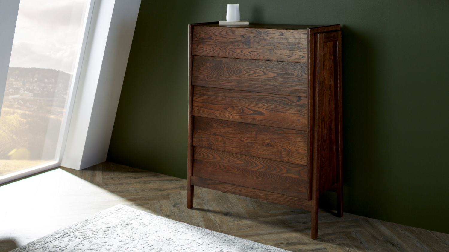 Alexa 5 Drawer Tallboy