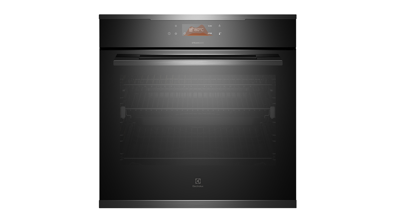 Electrolux 60cm Built-In Steam Oven with 12 Functions - Dark Stainless Steel (EVE615DSE)