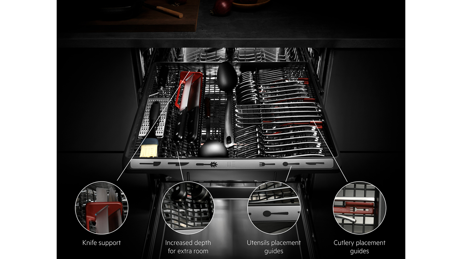 AEG Smart 15 Place Setting Fully Integrated Dishwasher - Panel Ready (FBF7573SBB)