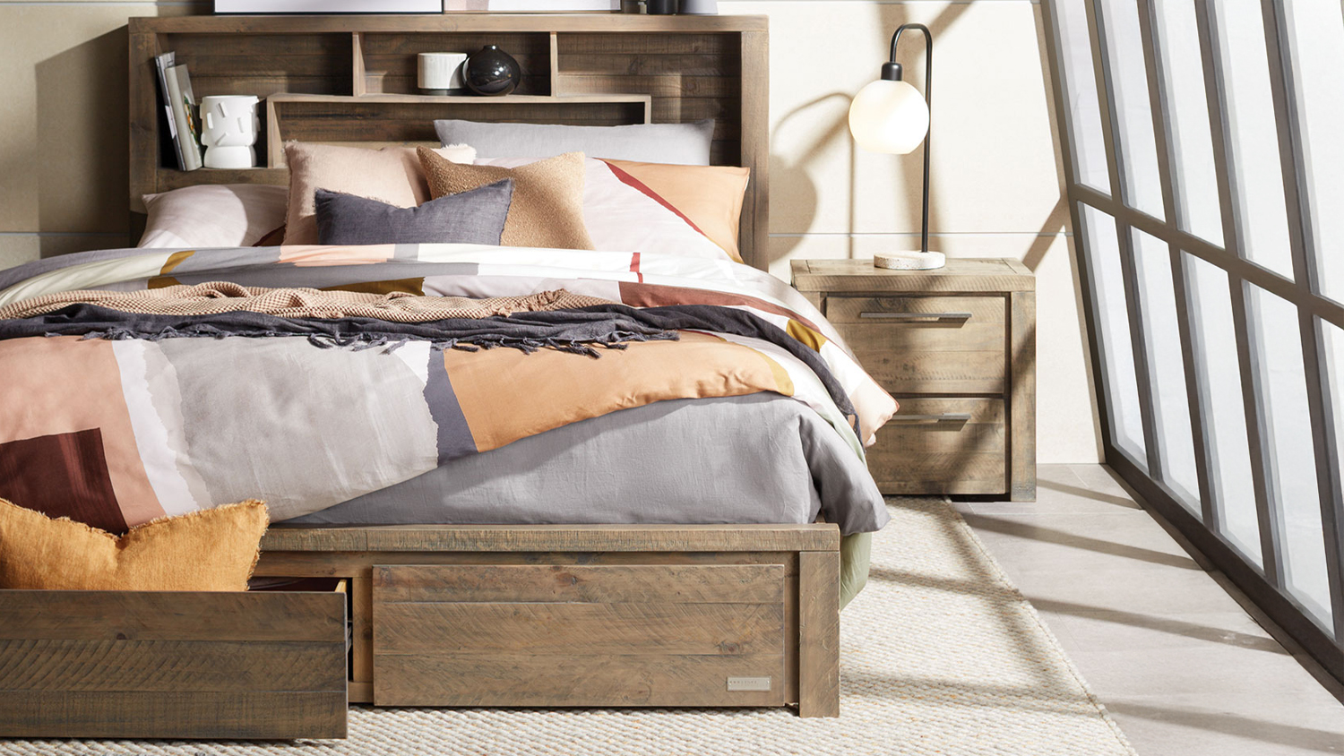 Prism King Bed Frame