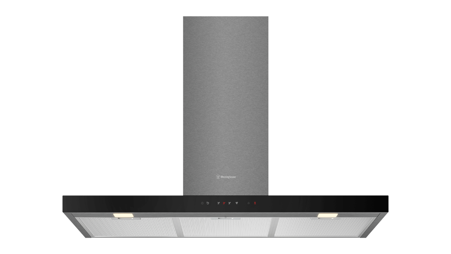 Westinghouse 90cm Box Chimney Wall Mounted Rangehood - Dark Stainless Steel (WRC924DSD)