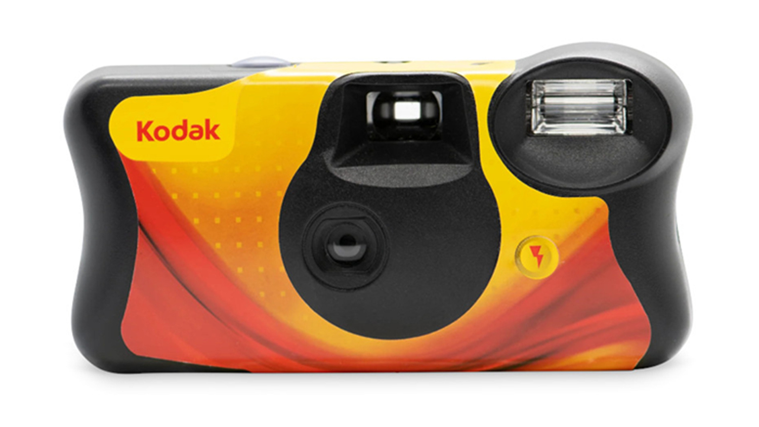 Kodak OTUC Disposable Film Camera with Flash - Black/Yellow (27 Exposures)