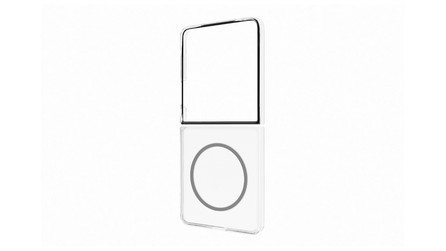 Samsung Clear Magnet Case for Galaxy Z Flip7 - Clear (GP-FFF766YCATW)