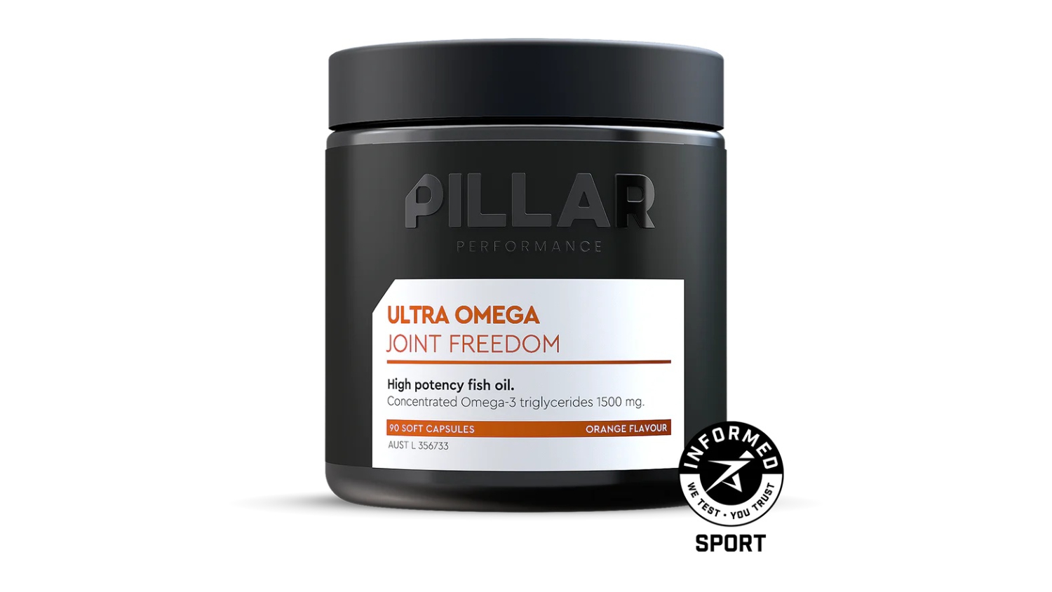 Pillar Performance Ultra Omega Fish Oil Supplement (90 caps.)