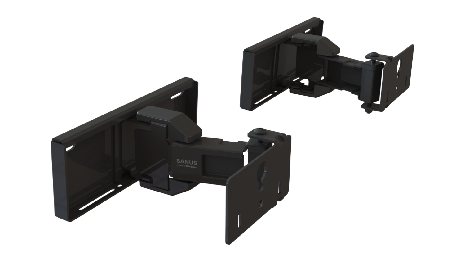 Sanus Wall Mount for Soundbar - Extendable Design - Black (WSBWM1-B2)