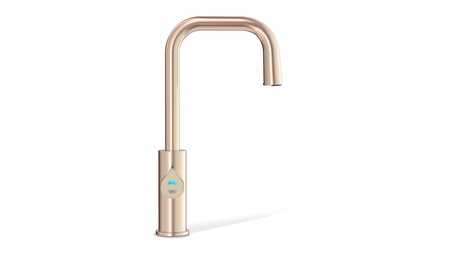 Zenith Filtered Water Tap - Boiling Chilled & Sparkling - Brushed Rose Gold (Cube Plus - H5C783Z05NZ)