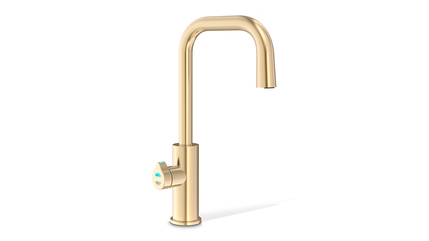 Zenith Filtered Water Tap - Boiling Chilled & Sparkling - Brushed Gold (Cube Plus - H5C783Z07NZ)