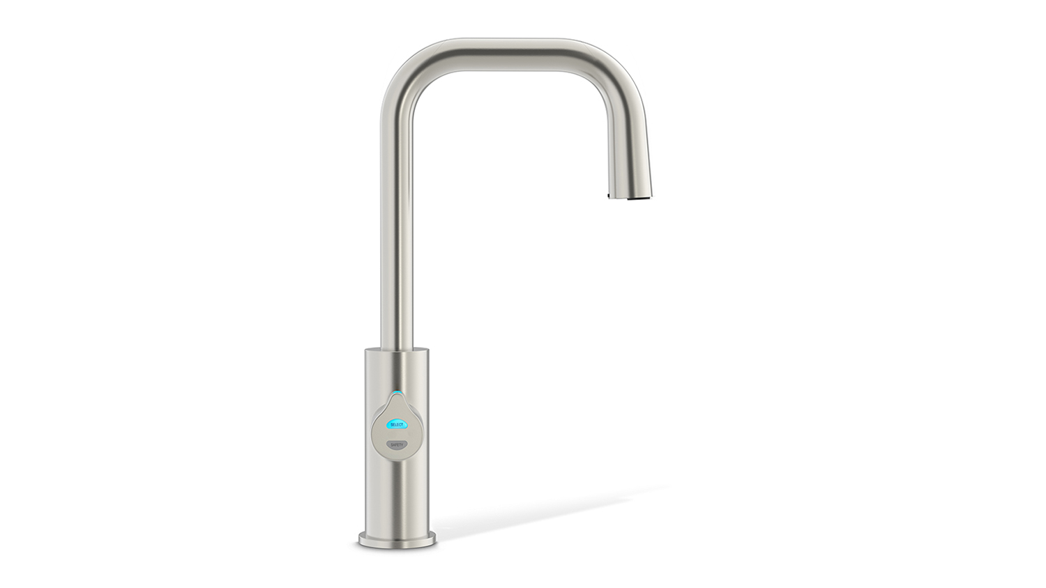 Zenith Filtered Water Tap - Boiling Chilled & Sparkling - Brushed Nickel (Cube Plus - H5C783Z11NZ)