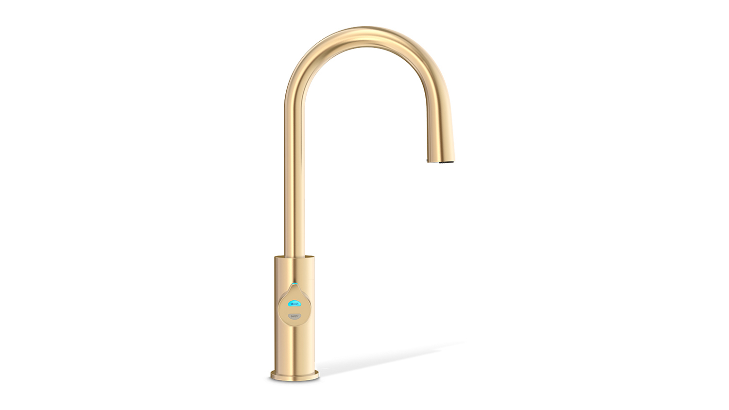 Zenith Filtered Water Tap - Boiling Chilled & Sparkling - Brushed Gold (Arc Plus - H5L783Z07NZ)