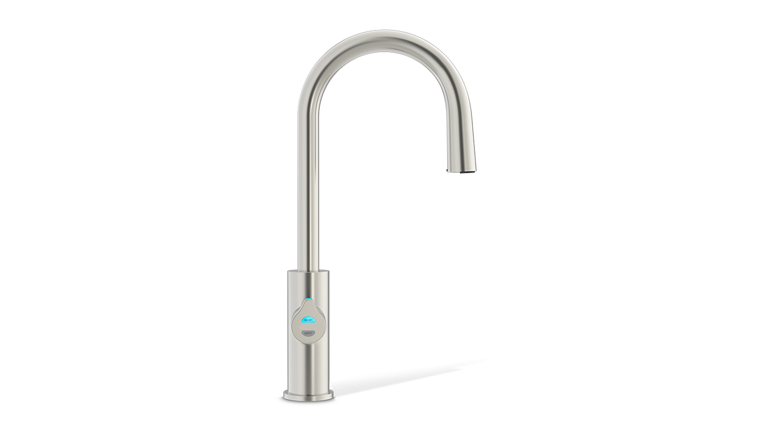Zenith Filtered Water Tap - Boiling Chilled & Sparkling - Brushed Nickel (Arc Plus - H5L783Z11NZ)