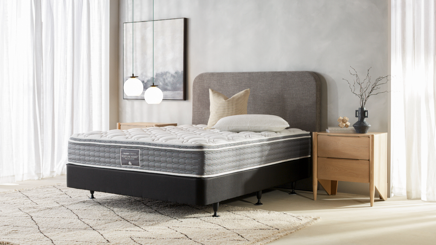 Posture Assist Medium Super King Mattress by SleepMaker