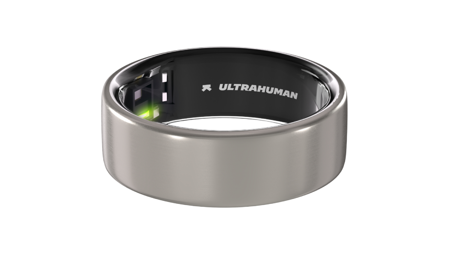 Ultrahuman Ring Air Size 10 Smart Ring - Raw Titanium (UHRA-NT-10)
