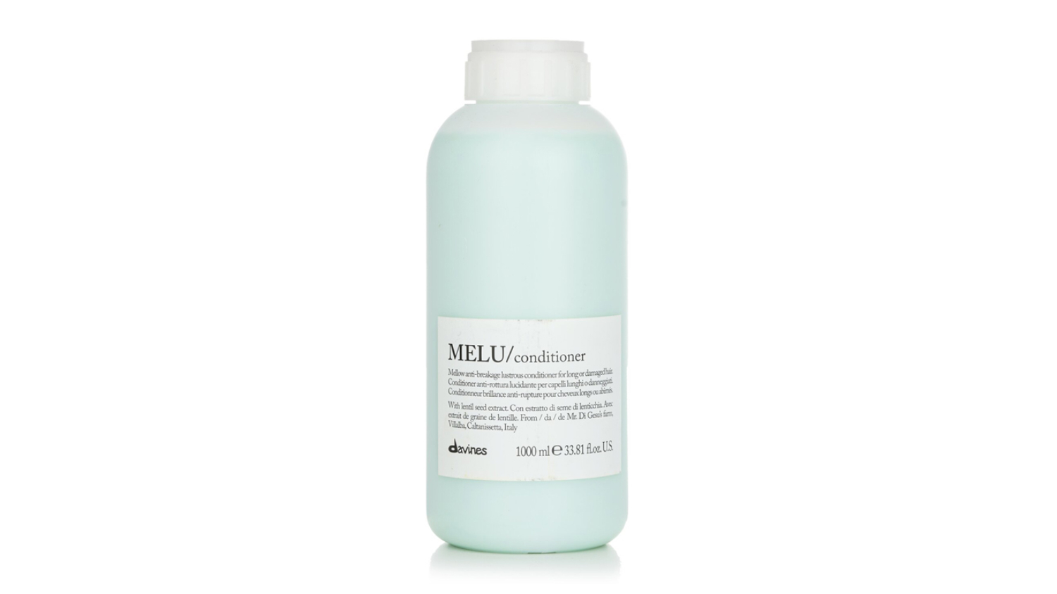 Davines Melu Conditioner Mellow Anti-Breakage Lustrous Conditioner (For Long or Damaged Hair) - 1000ml/33.8oz